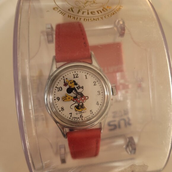 Minnie Mouse Watch Vintage 1990s Lorus - Picture 2 of 14